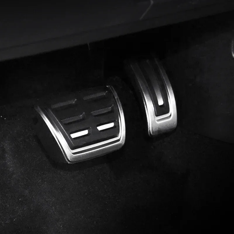 Pedals Cover For Audi A3 8V S3 RS3 Sportback Cabrio Limousine LHD 2013 - 2017 Auto Pedal Cover Pad Stainless Steel Protector