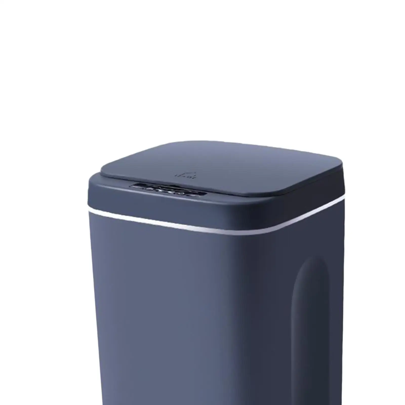 Picture 4: Indoor Automatic Sensor Trash Can with Lid Silent Motor Plastic Bin Smart Garbage Container for Living Spaces