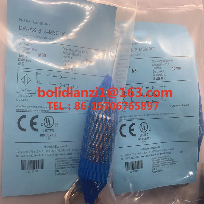 Originaler Induktionssensor DW-AS-613-M30-002 Auf Lager Neuer Näherungsschaltersensor