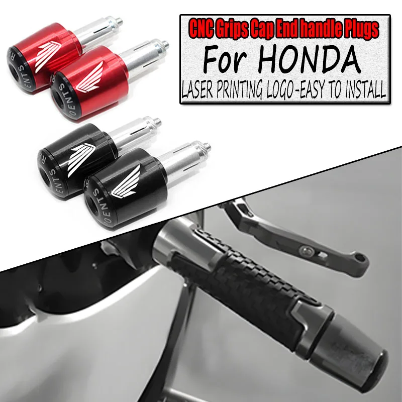 

Для HONDA ADV150 ADV350 PCX150 PCX125 CR250R TRANSALP 600 650 700 Forza 125 250 300 350 Ручка мотоцикла Концы заглушки Ручки