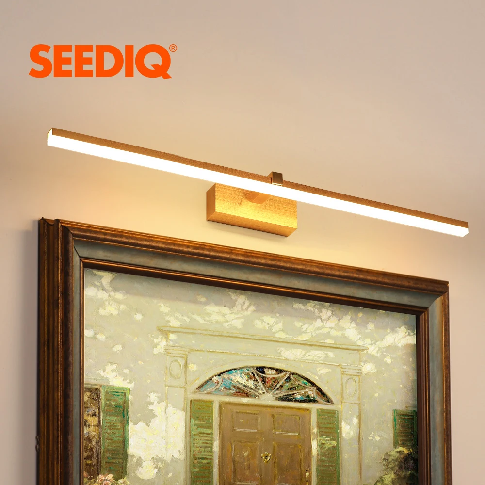 luz de parede led para sala de estar arandela longa lampada de decoracao escada interior ac 90260v 16w 20w 01