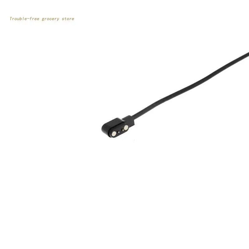 USB العالمي شحن كابل حامل شاحن حوض جبل قوس مهد ل ساعة ذكية شحن سلك 2 دبوس المغناطيسي تشارج