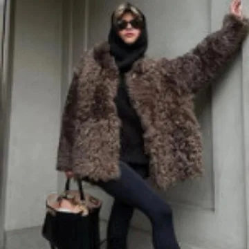 2026 Coat For Women Loose Fit Thickened Coat For Women New Style Coat For Women Warm Winter Jacket With High Collar Relaxed G7AE
