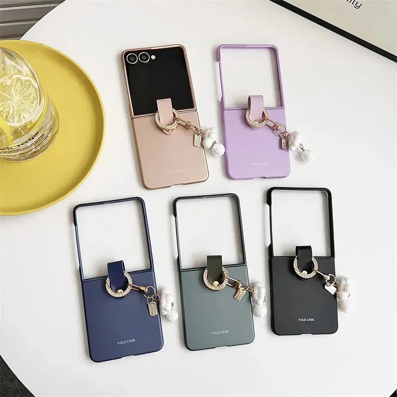 Skinlee For Samsung Galaxy Z Flip 8 5G Case Butterfly Hard Armor Shell For Samsung Galaxy Z Flip 8 5G anti drop soft Back Casing