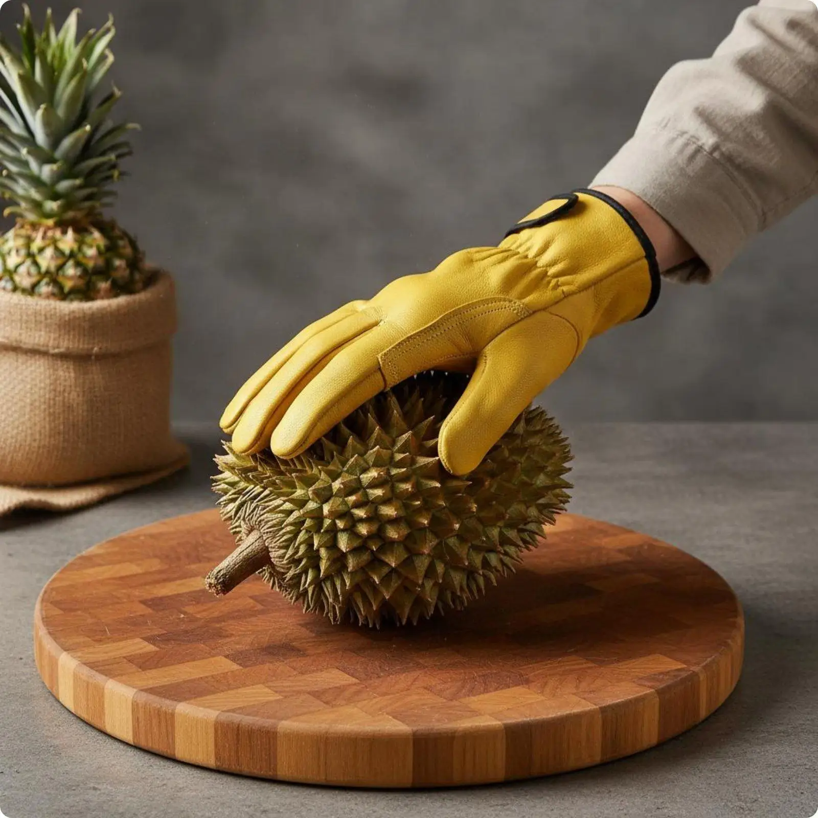Anti Puncture Gloves Thickened Thorn Resistant Work Gloves Gardening Hand Protection for Fruit Handling