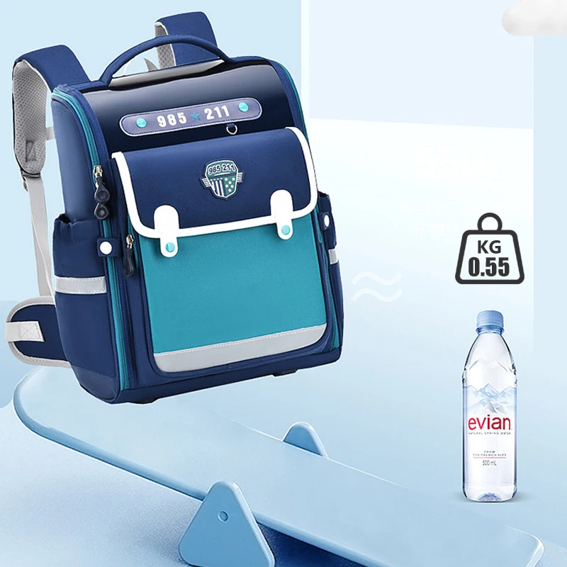Spinal Support Ergonomic Kid Backpack 120cm-150cm Birthday Primary School Bag Gift Elementary School