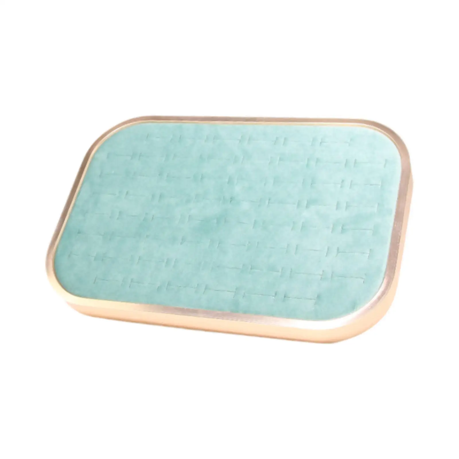 

Поднос для украшений для женщин, органайзер для ювелирных изделий с бархатной подкладкой для прилавка магазина, 60 отделений для колец