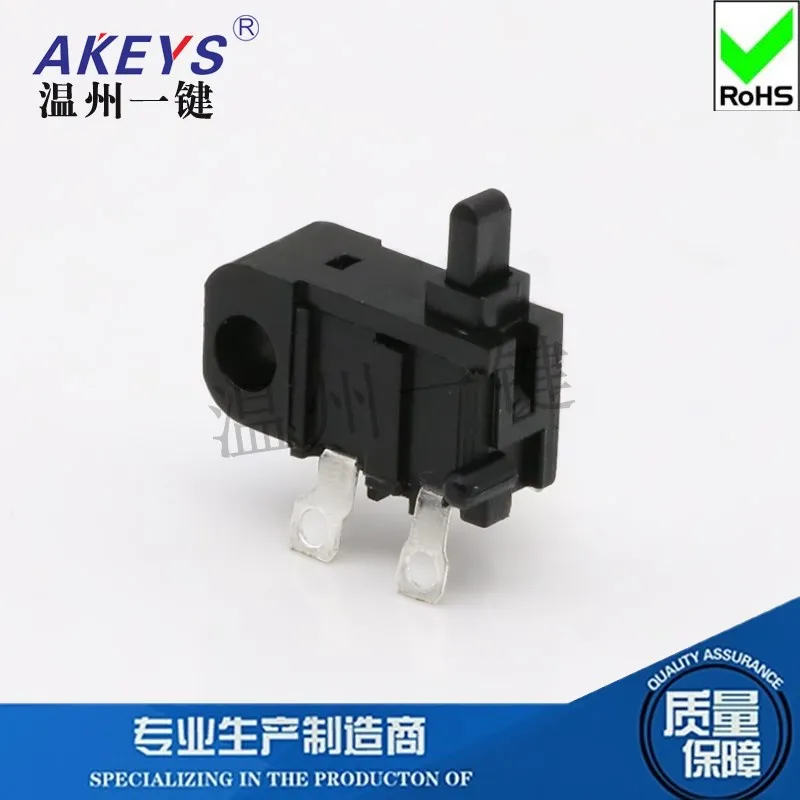 10pcs KFC-W-04AB Limit Switch Game Flash Gate Reset Accessories Micro Detection Button Connector Two Feet with Column