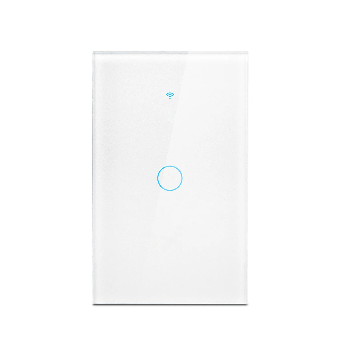 US WLAN Smart Wandschalter mit Touch-Sensor LED-Lichtschalter RF433 1/2/3/4-fach Kompatibel mit Tuya Smart Home APP Alexa Google Home