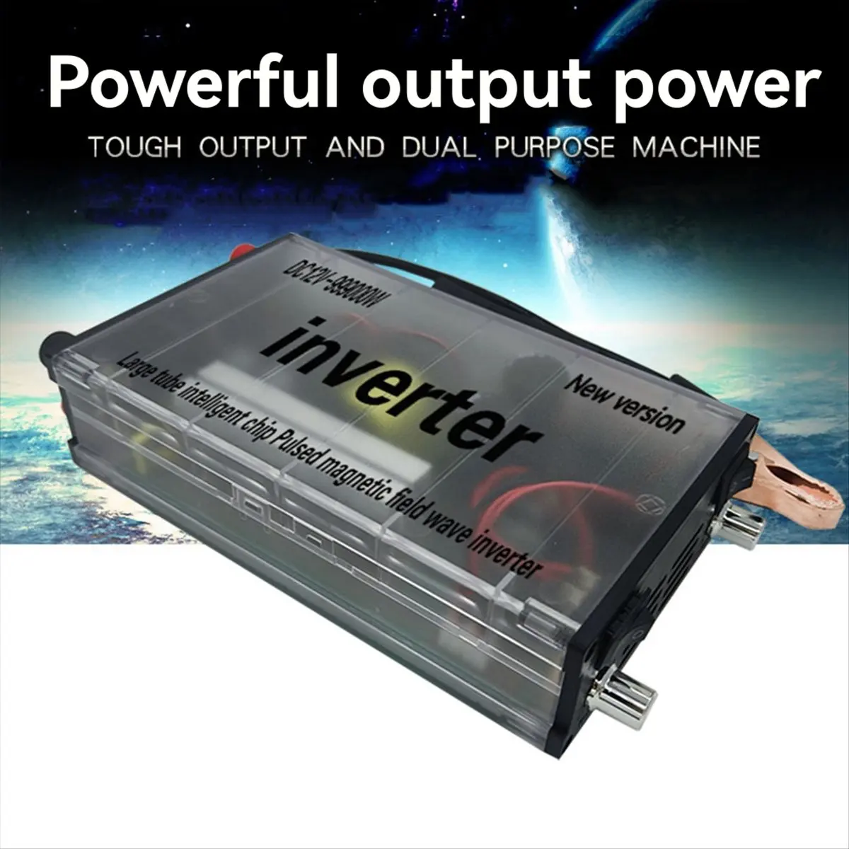 CH◆☆§High Power Double Converter Inverter Head DC12V-999000W Battery Converter Inverter Transformer Kit~HOT SALE