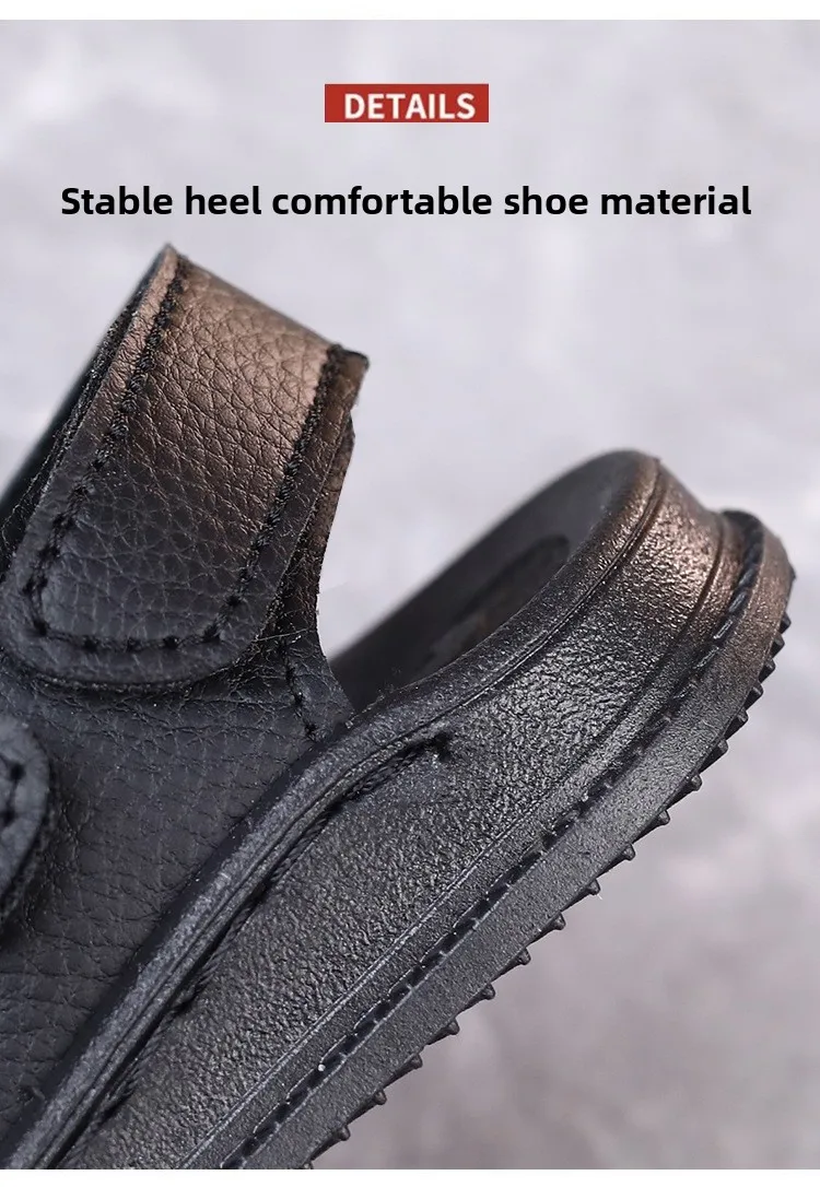 Jungen-Sandalen 2026 Neue Kinder-Strandsandalen Modische Sportliche Rutschfeste Verschleißfeste Babyschuhe 1-6 Jahre Alte Lederschuhe – Detail 9