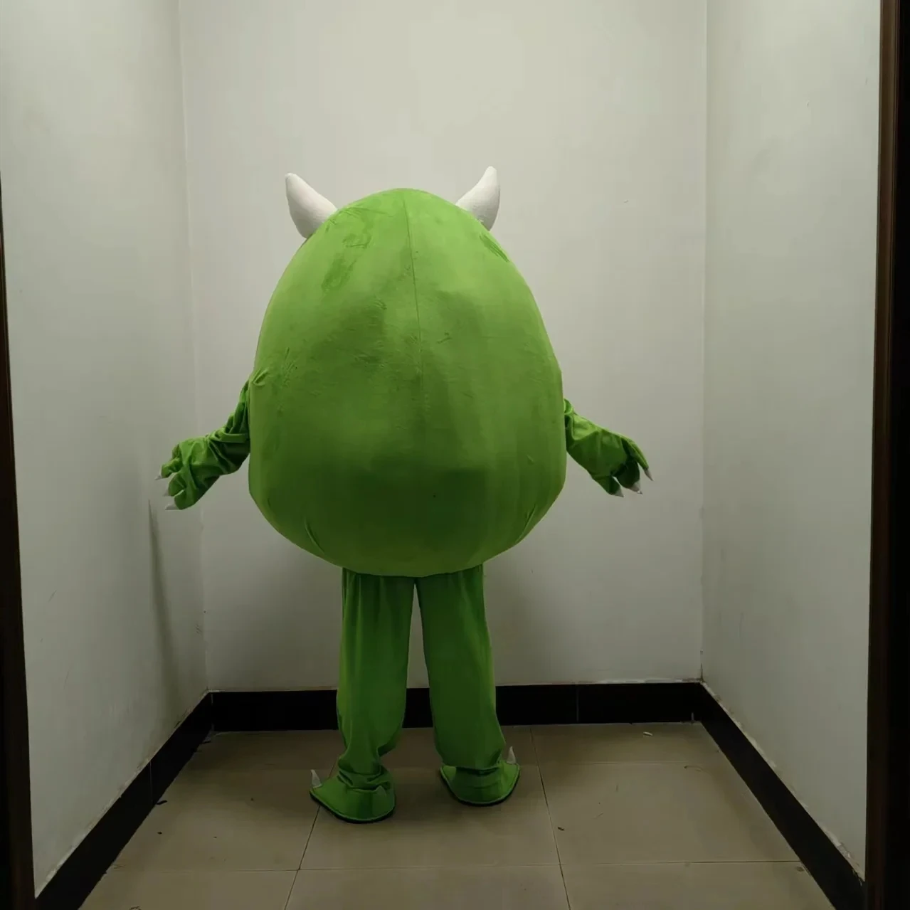 Anime Cartoon Mascot Costume Monsters University Mike Wazowski Cartoon Character Mascot Advertising Costume Fancy Dress Party