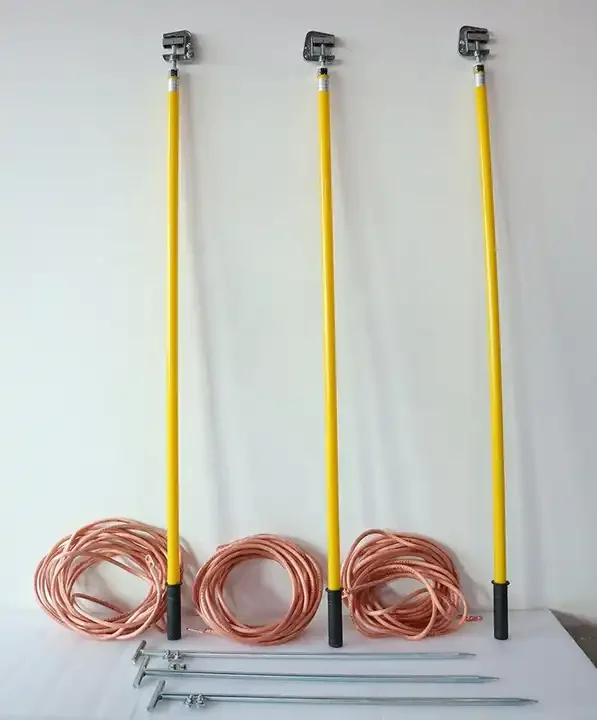 

Portable High Quality Copper Single Phase Type Earth Grounding Rod Set