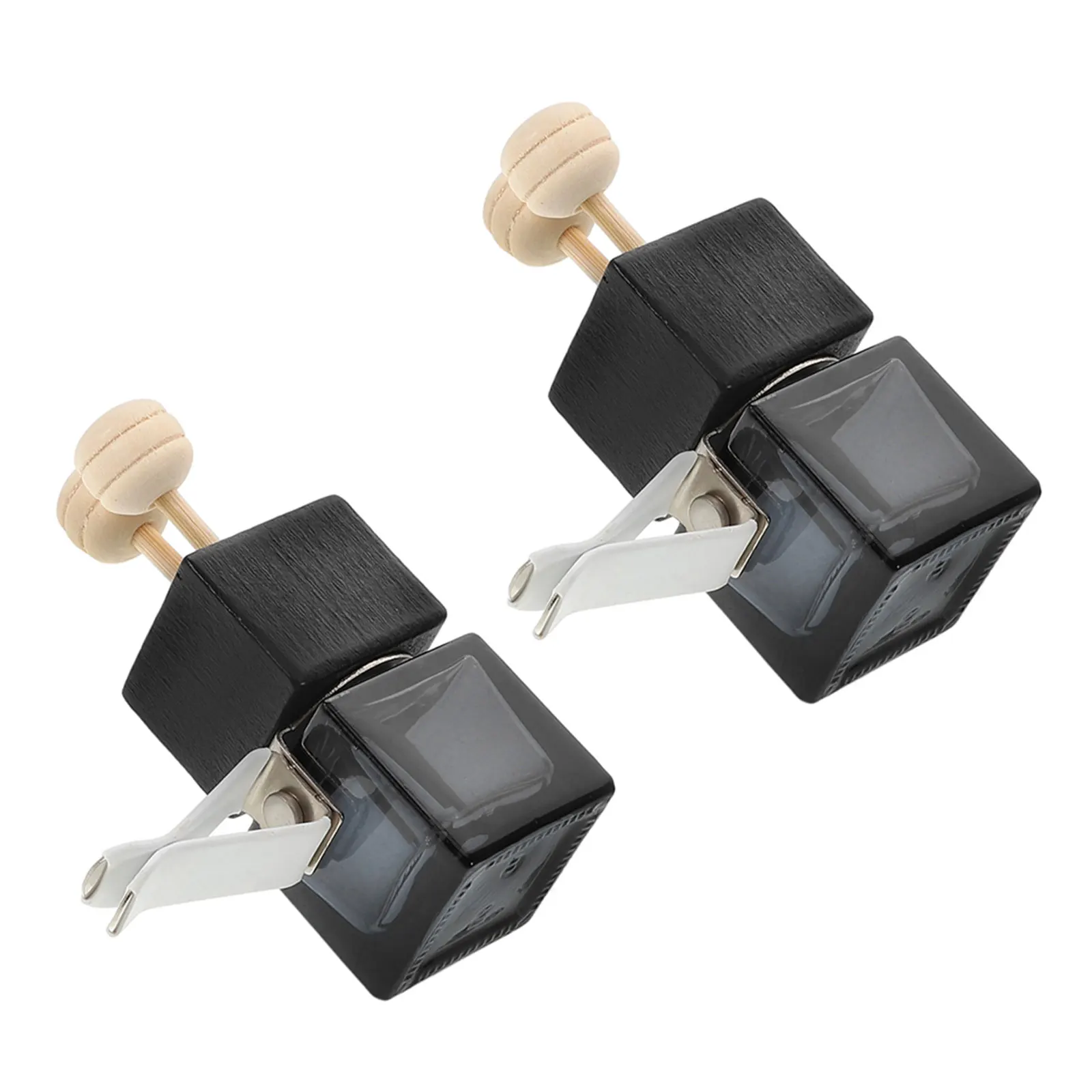 

2Pcs Car Air Freshener Bottle Aromatic Vent Clip for Essential Oil Diffuser Auto Interior Decor Scented Car Accessories