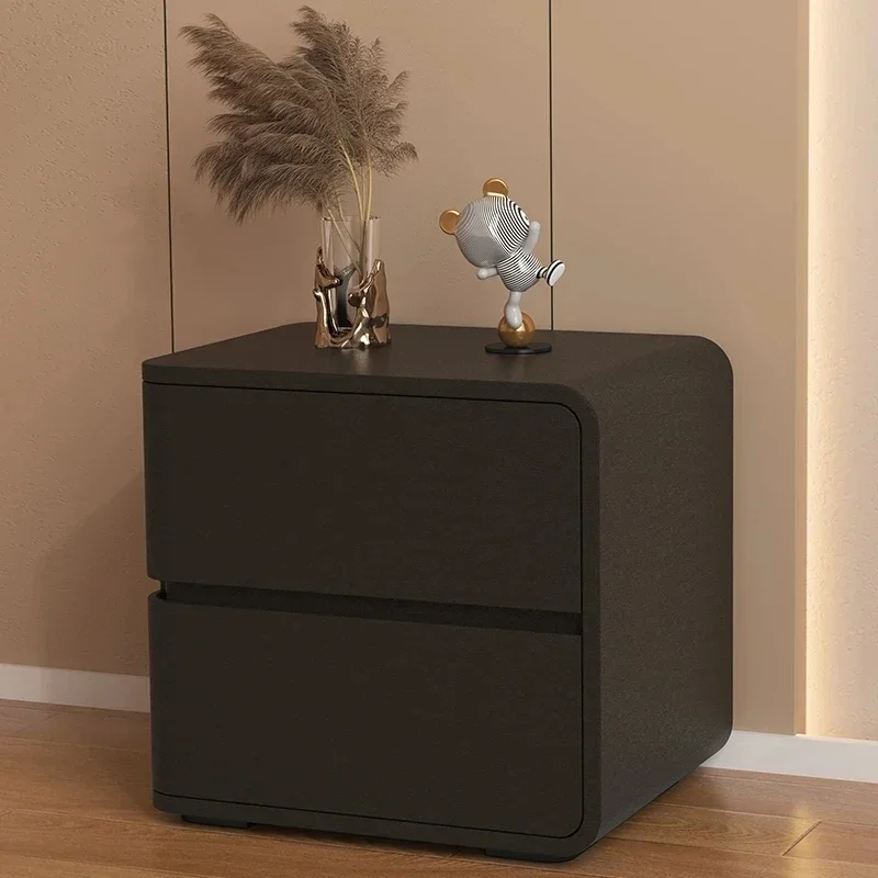 Storage Minimalist Night Table Bedroom Trendy Furniture Trendy Nightstands Pure Colour Drawer Mesilla De Noche Home Furniture