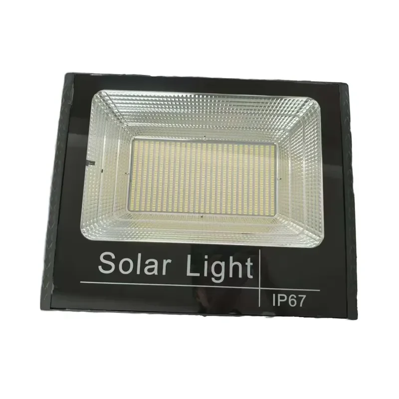 Outdoor Solar Powered LED Floodlights 40W-400W ABS IP66 with Remote Control LiFePO4 Battery 6000K Daylight for Sports