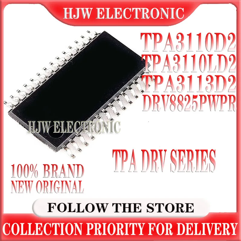 5pcs TPA3110LD2 TSSOP-28 TPA3110 TPA3110D2 TSSOP-28 TPA3110LD2PWPR TPA3110D2PW DRV8825PWPR DRV8825PR TPA3113D2 TPA3113D2PWPR