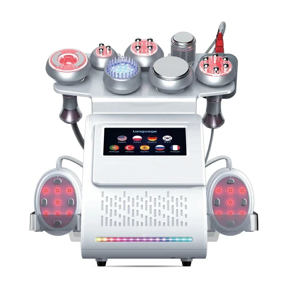 Newest Newest 9 in 1 5d  80k cavitation weight loss  80k cavitation slimming machin