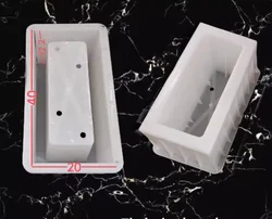 ABS Hollow Brick Mould Cement Module Decorative Wall Slope Protection Concrete Brick Mould