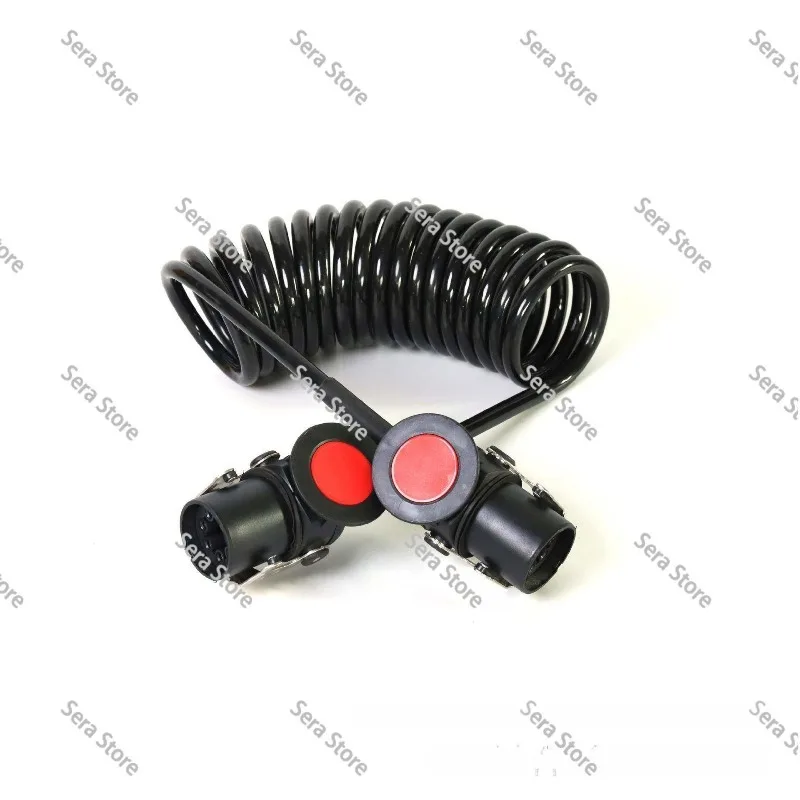 Large Ring 7  Spring Wire Assembly Trailer Specific  Brake System Connection Wire For Truck and Trailer