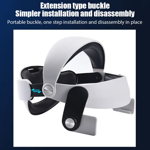 Imagen 2 del producto Actualiza la correa Elite M2 Halo Strap para Quest 2, correa para la cabeza alternativa, mejora la comodidad del uso para accesorios Oculus Quest 2 VR