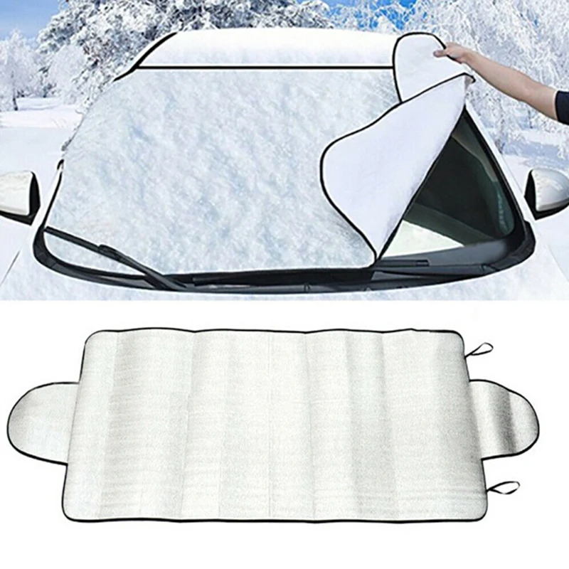 150cm x 70cm Universal Auto Frontscheibe Windschutz scheibe Auto Sonnenschutz Schnee Eis schutz Abdeckung Winter Sommer Schild Auto Sonnenschutz