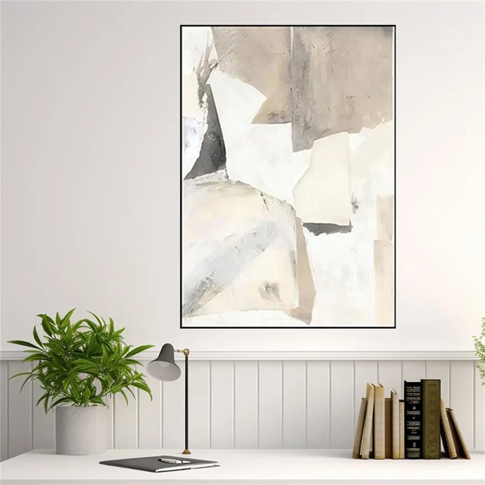

100% Hand-Painted Knife Yellow Tree Oil Painting On Canvas Large Palette 3d Flowers Poster For Living Room Landscape Wall Art