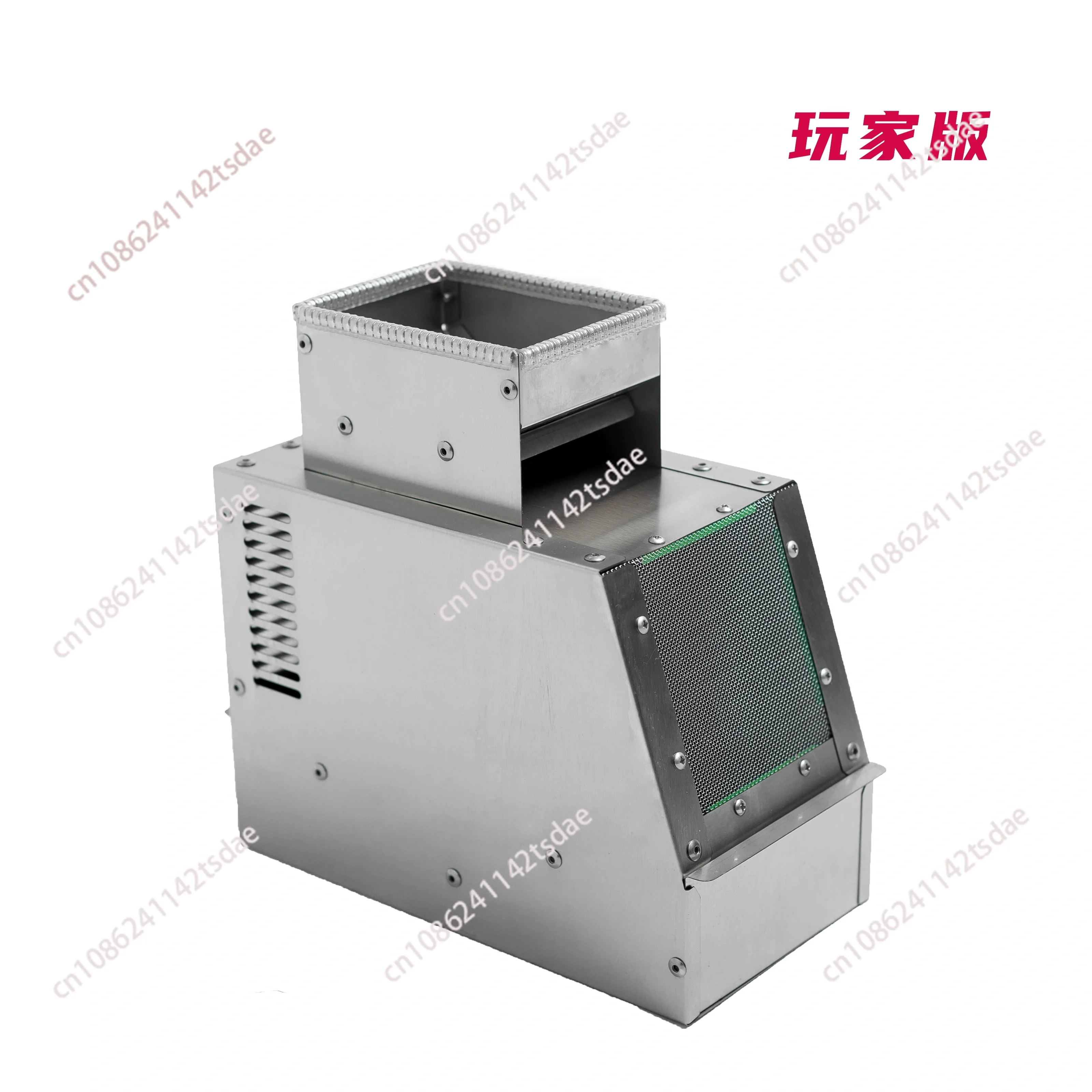 

Electric Grain Shell Blower Winnower Winnowing Machine Birds Feed Wind Sheller Adjustable Blowing Machine with Vibration Motor