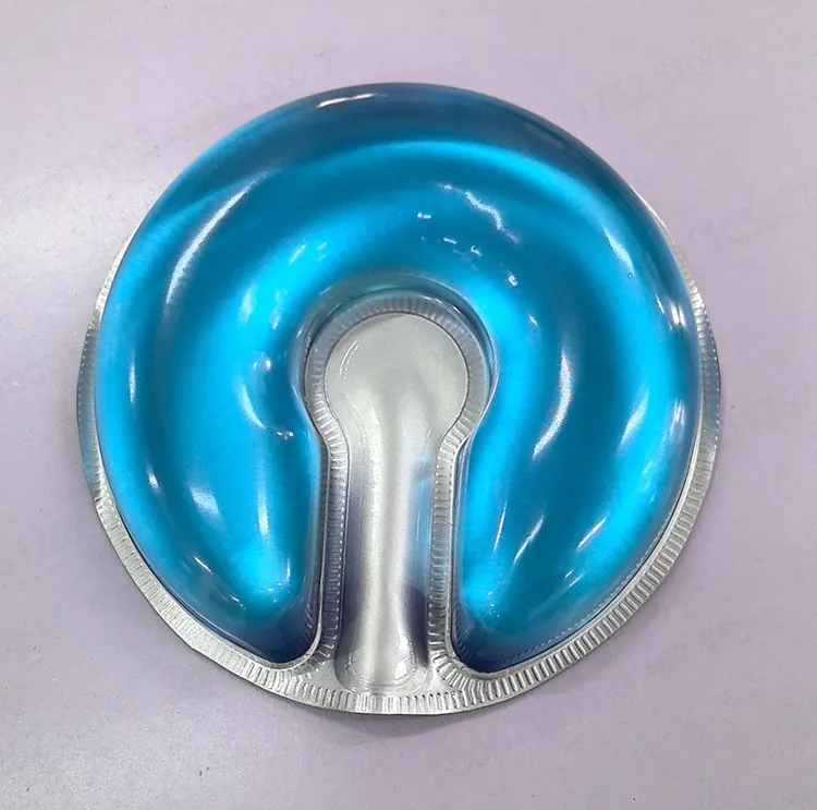 C-Shape Open Head Positioning Pad – Medical-Grade Gel Silicone Cushion for Surgical Table  Patient Positioning