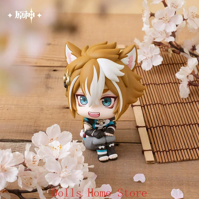 

2026 Genuine Game Gorou Figure MiHoYo Genshin Impact Original Garage Kits Cosplay Lookup Q-version Statue Model Fans Gift