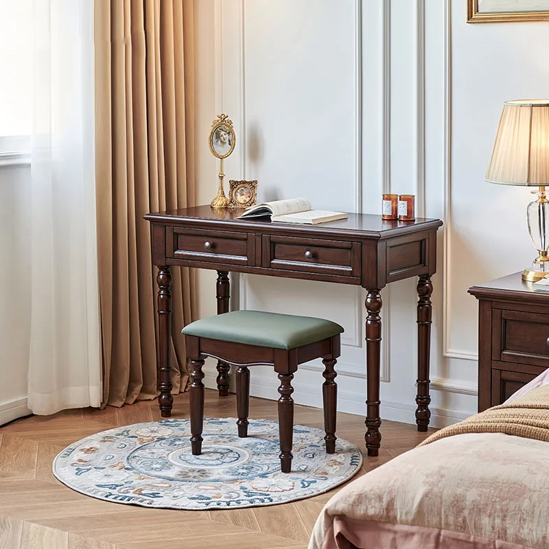 Luxury Study Dressing Table Computer Corner Coffee Women Dressing Table Computer Chair Comoda Pra Quarto Postmodern Furniture