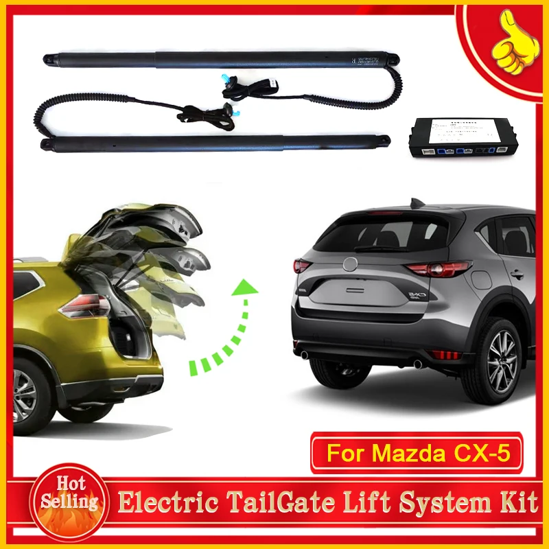 

For Mazda CX-5 CX5 KF 2017~2024 Car Auto Electric Tailgate Opener Vehicle Power Rear Door Liftgate Automotive Modification Parts