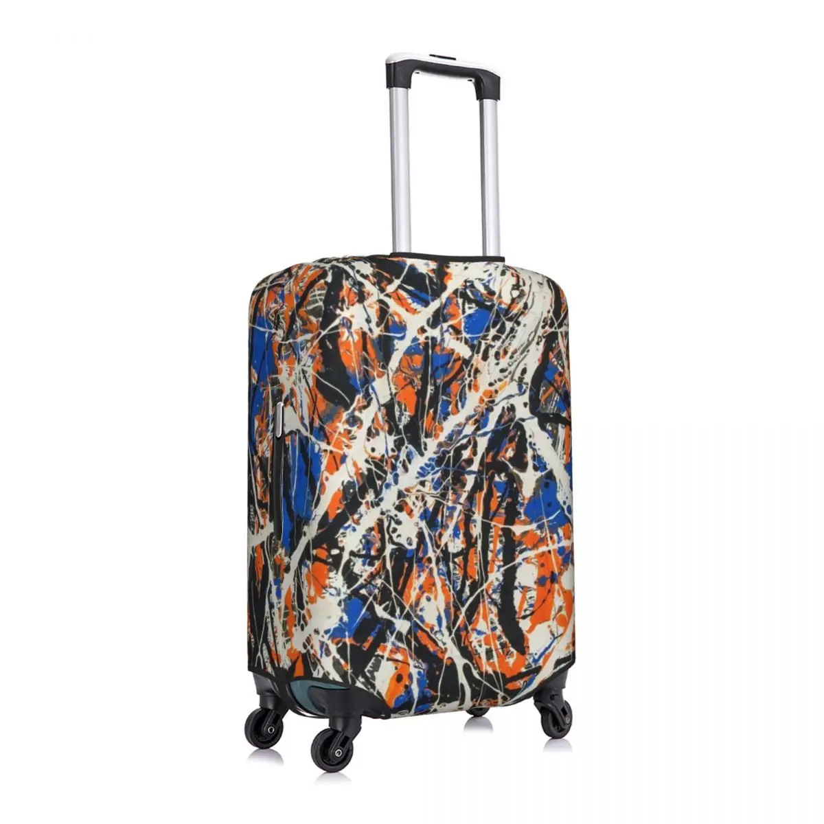 Custom Colorful Camouflage Abstract Graffiti Art Luggage Cover Funny Suitcase Protector Covers Suit For 18-32 inch