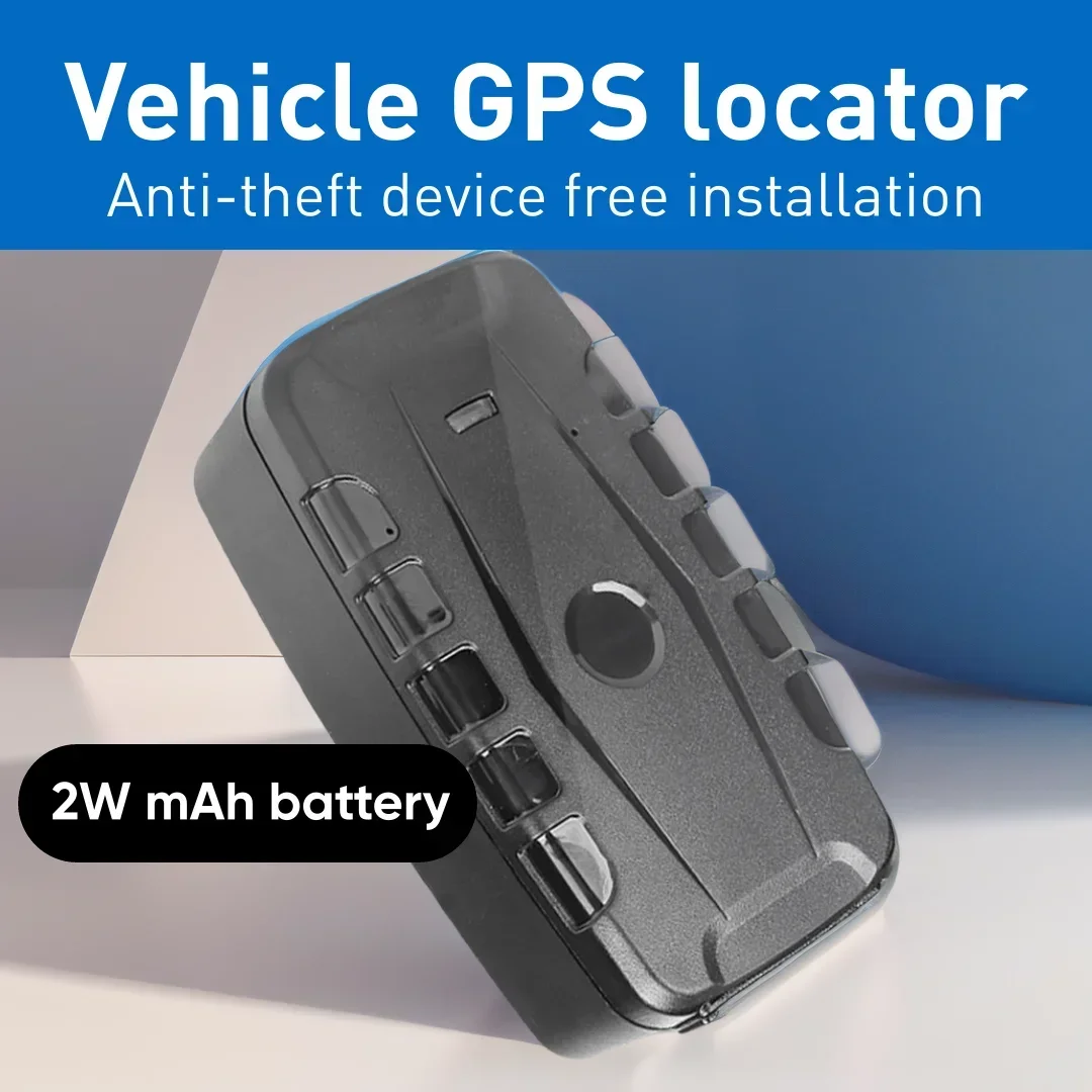 Car GPS locator 4G anti-theft device free installation vehicle tracker 2W mAh ultra-long standby goods parcel