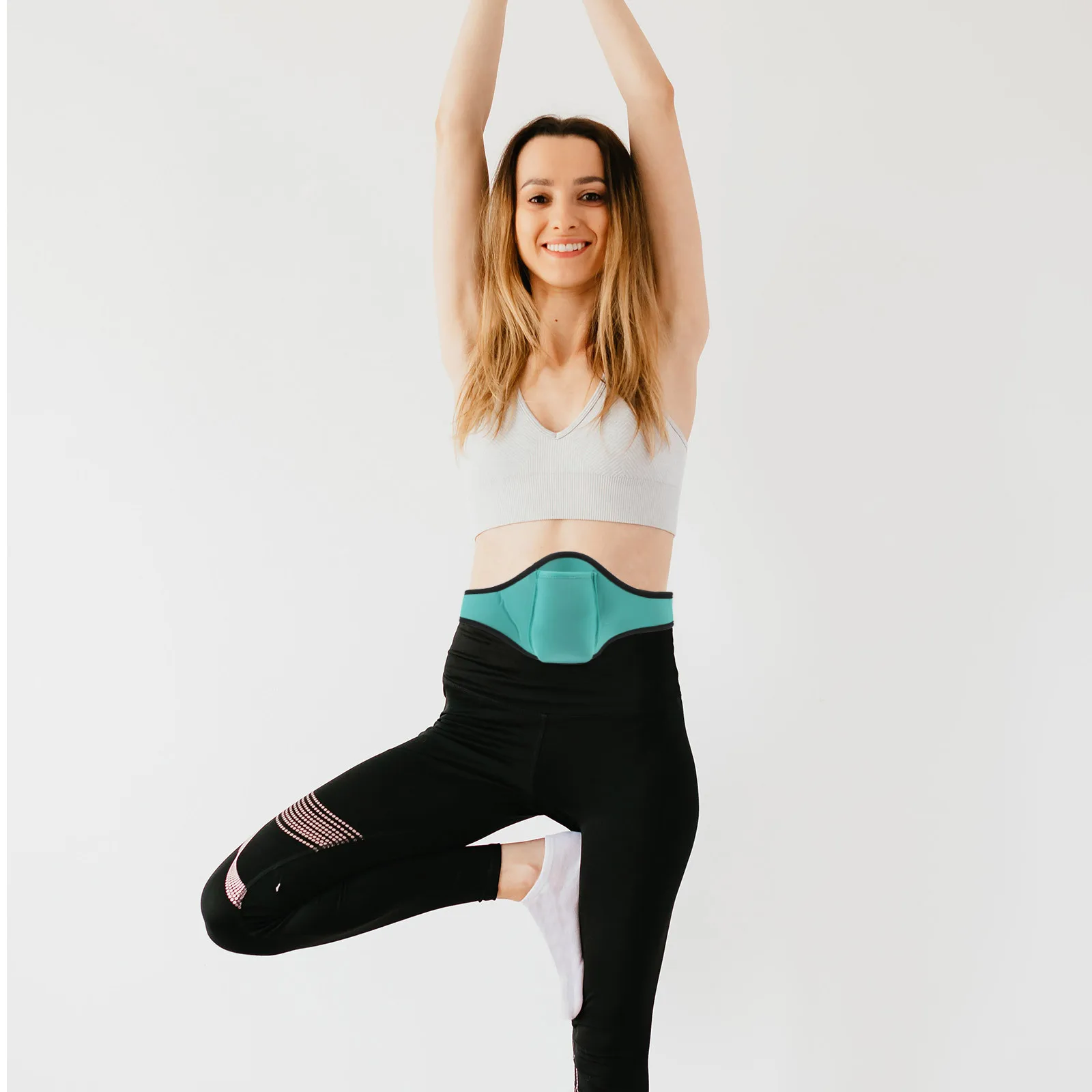 2Pcs Fitness Running Belt Phone Holder Waterproof Slim Breathable Waist Pack for Men Women Workout Jogging Yoga