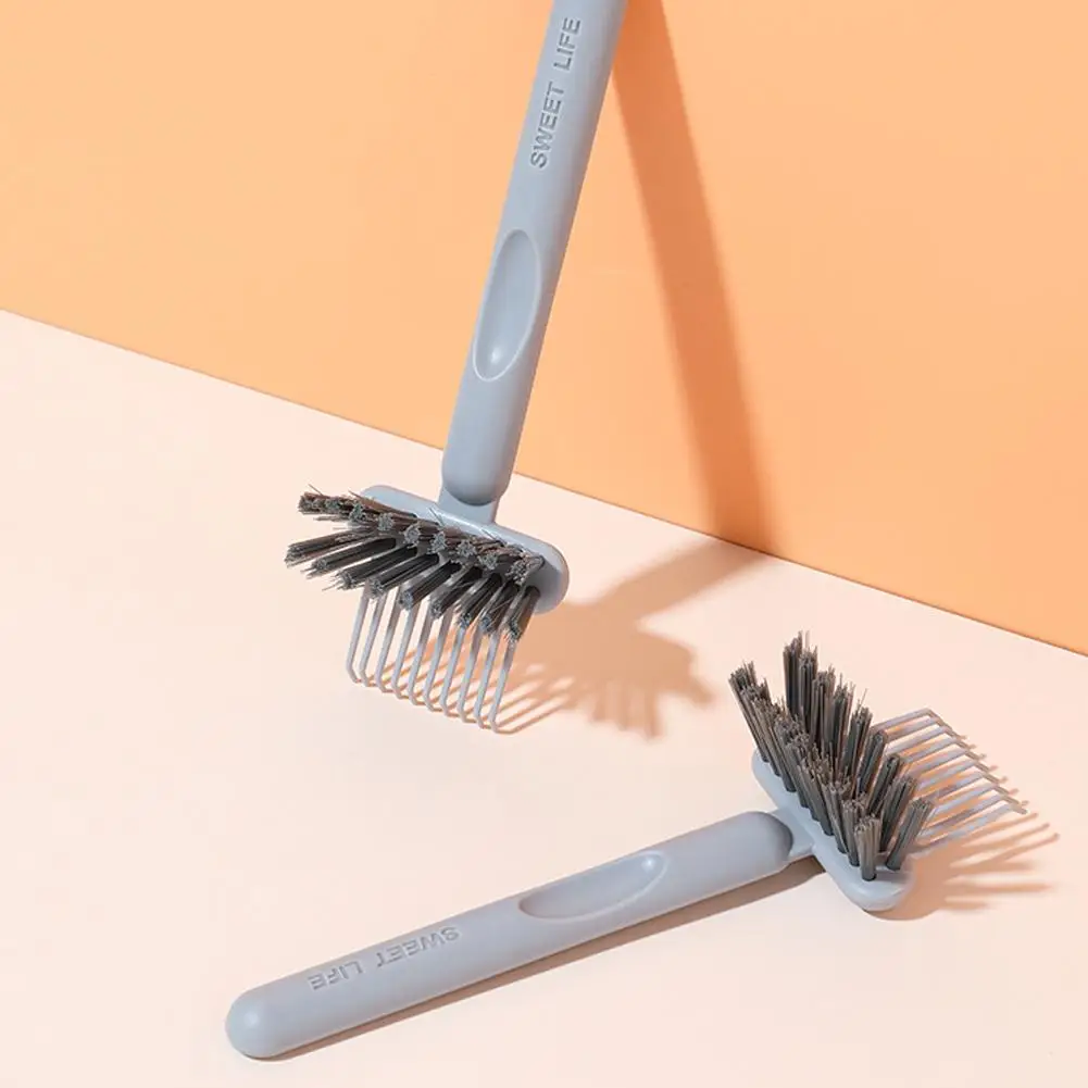 Brosse à cheveux pour livres délicats, nettoyeur de peigne 2 en 1, poignée intégrée, outils de bord, N0R8