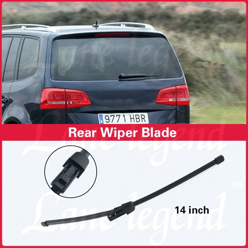Vw トゥーラン 2010-2015 ワイパーフロントリアワイパーブレードフロントガラスフロントガラスウィンドウブラシ 24 "18" 14" カーアクセサリー