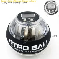 Auto Counter Gyro Ball Wrist Power led Gyro Ball Wrist Power Ball for Forearm Gyro Wrist Exerciser Strengthen Arm gym workout