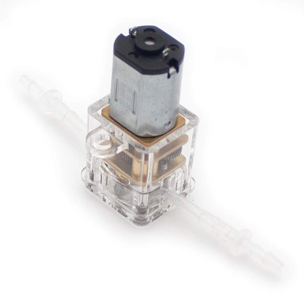 Micro Peristaltic Pump Dosing Pump 3V/6V Mini Pump Liquid Self-Priming 1ML/MIN Water Pump Silicone Tube for Aquarium Tank
