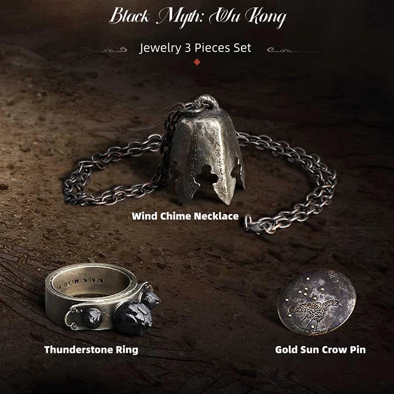 Wu Kong 4-Piece Collector's Edition Set Constricting Headband And Jewelry Set Exclusive Gaming Merchandise For Gamers Simulation