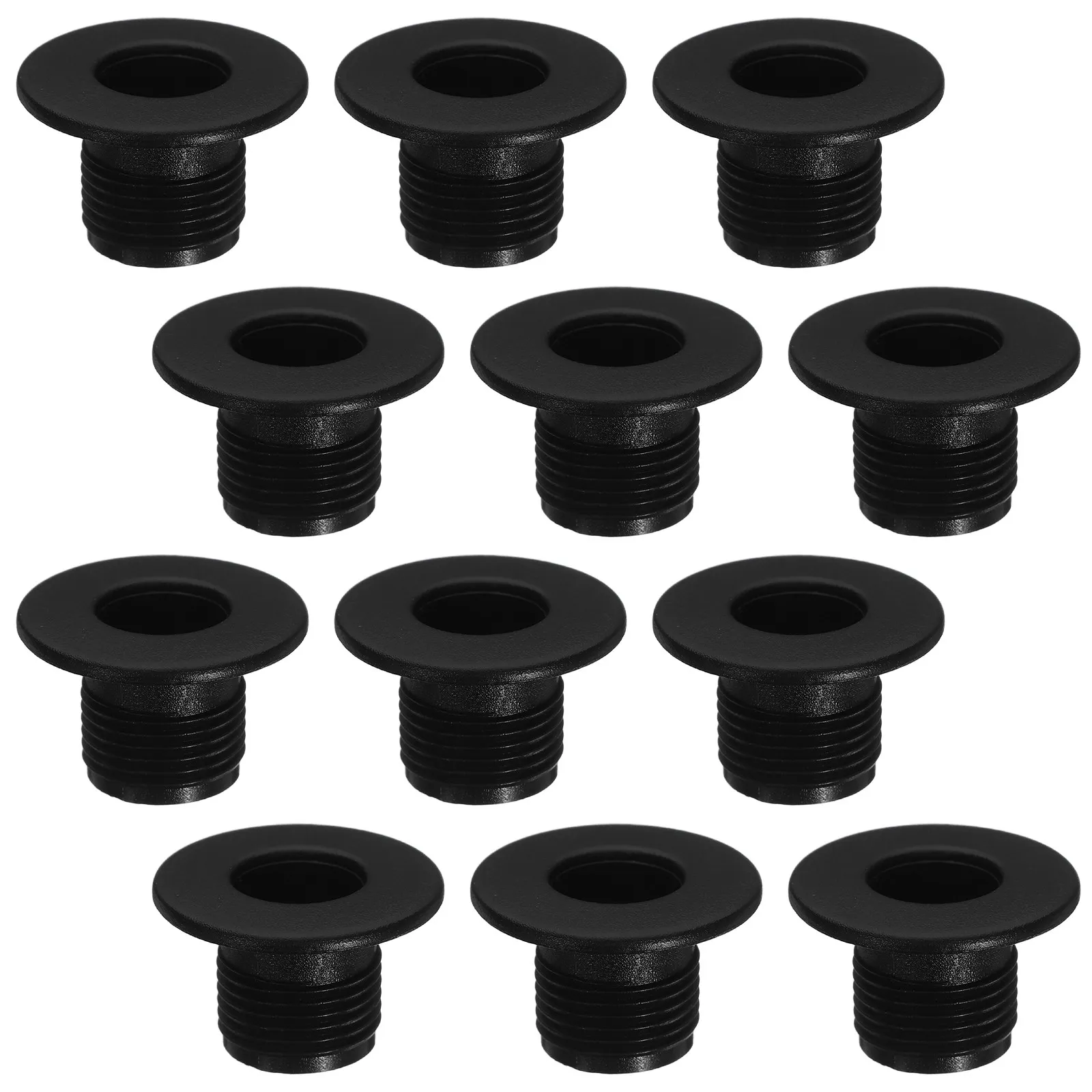 

6Pairs Foosball Bearing Rods Plastic Bushings Threaded Structure Easy Replace Foosball Table Parts Accessories