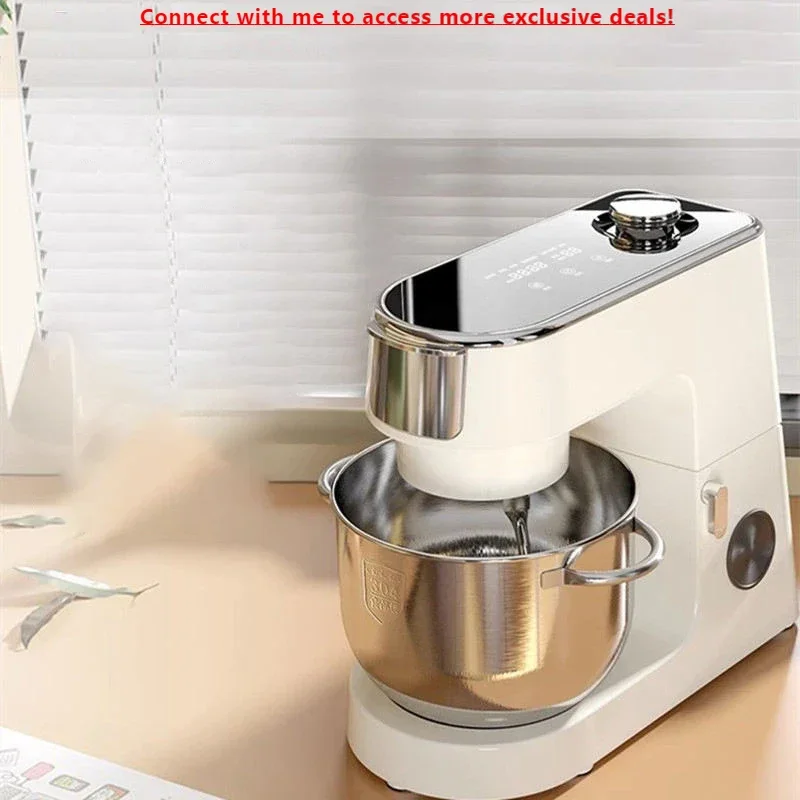 

5 In 1 Professional Cake Mixer Cake Bitter Machine Pastry Robot Standing Spiral Food Mixers