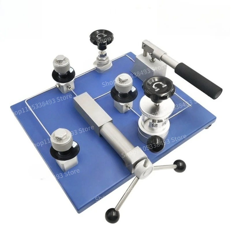 For Manual Hydraulic Source Hydraulic Calibration Bench, Hydraulic Pressure Gauge Calibrator Pressure Generator