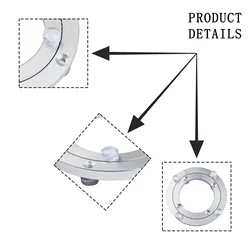 Create Your Perfect Rotating Platform with Aluminum Alloy Lazy Susan Turntable Smooth Rotation DIY Friendly Design
