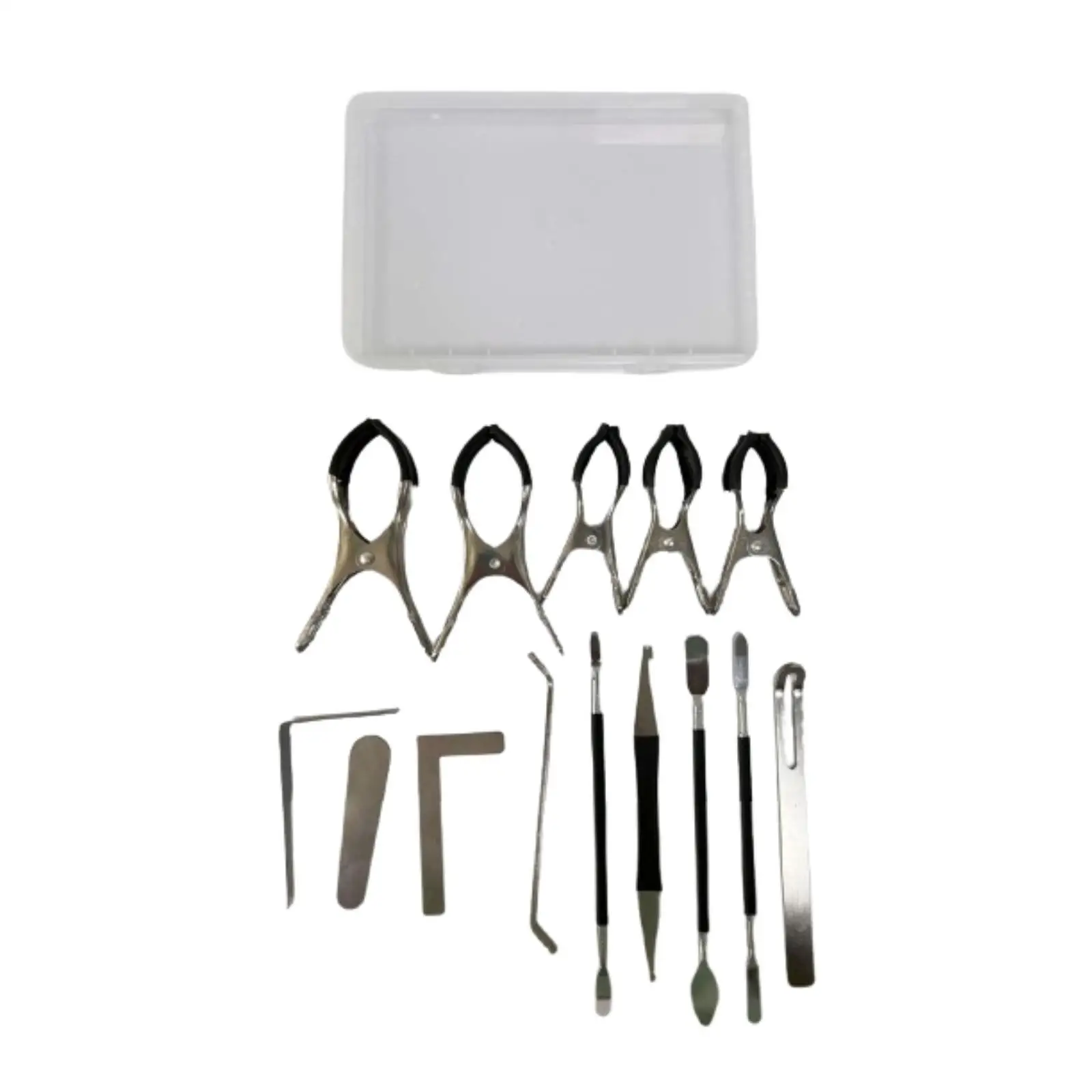 

Пружинные плоскогубцы для удаления регулируемых аксессуаров для саксофона, комплект для ремонта деревянных духовых инструментов Alto Tenor