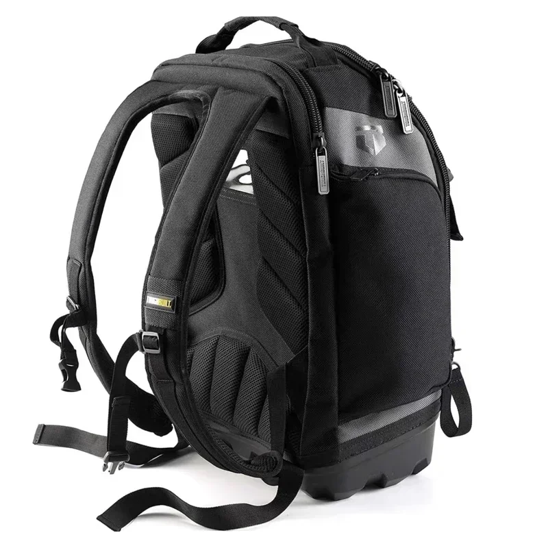 Imagem -04 - Toughbuilt Tb66c Ferramenta de Fundo Duro Mochila Resistente ao Desgaste à Prova Impermeável Água Eletricista Manutenção Organizador Mochila Resistente Bolsa Construído