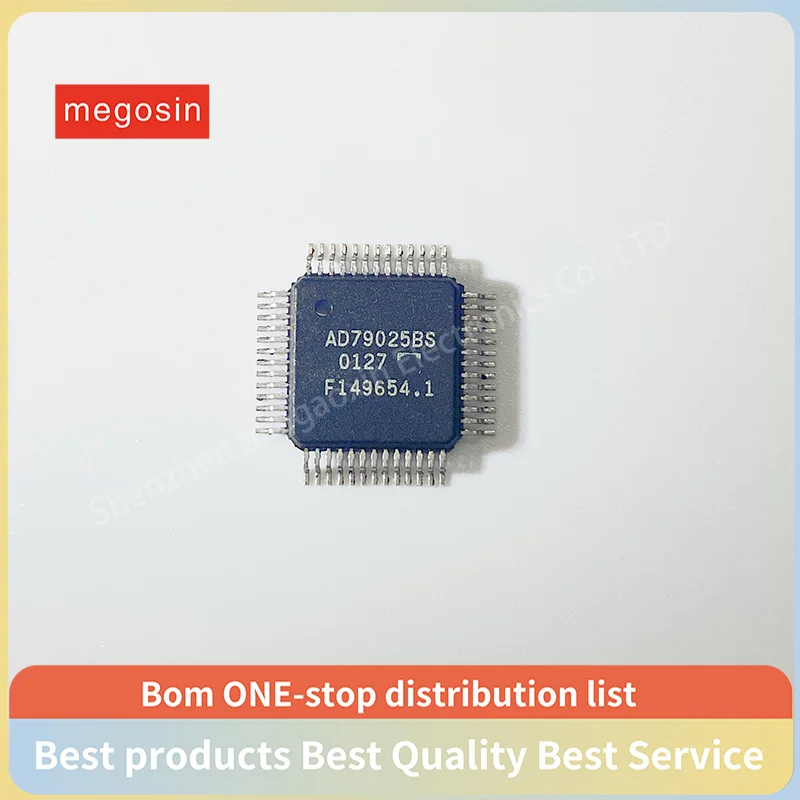 1PCS/LOT  AD79025BSZ AD79025BS  QFP52 20 data acquisition system chips
