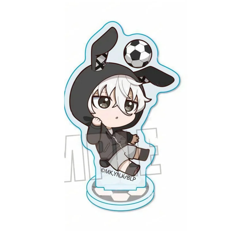 Isagi Yoichi Nagi Seishiro Anime Acrylic Figure Stands Itoshi Sae Cute Decor Model Prop Keyring Fans Collectible Birthday Gift