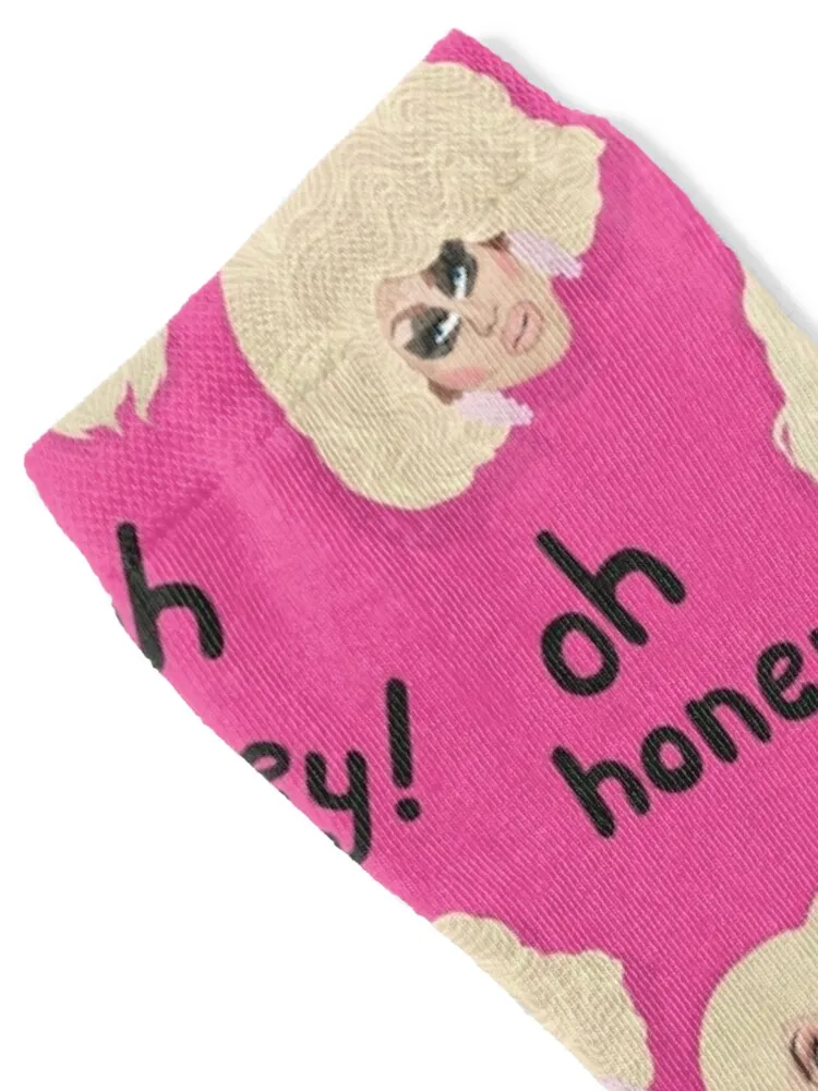 Trixie Mattel & Katya - Rupaul's Drag Race - RPDR - Oh Honey Socks snow gift Socks Women's Men's