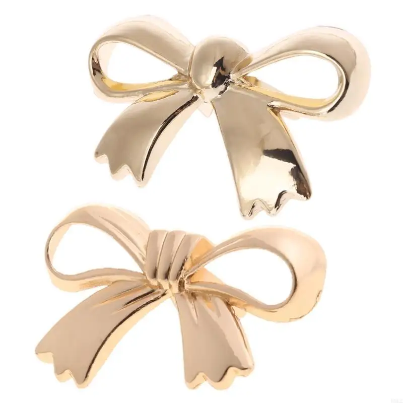 50LE 1PC JUCK BOWKNOT METAL Decoration